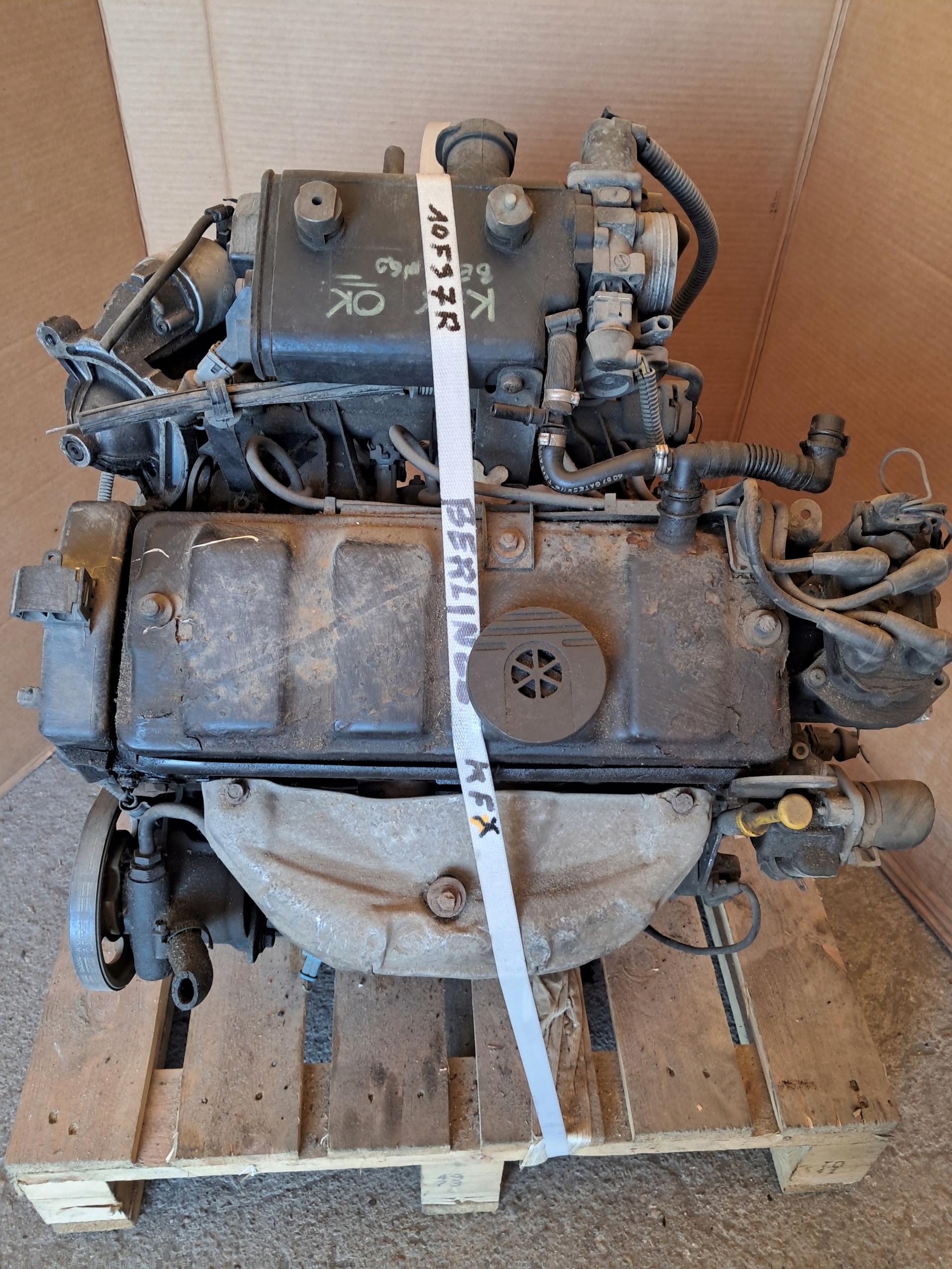 Moteur KFV (TU3JP) — vue 1