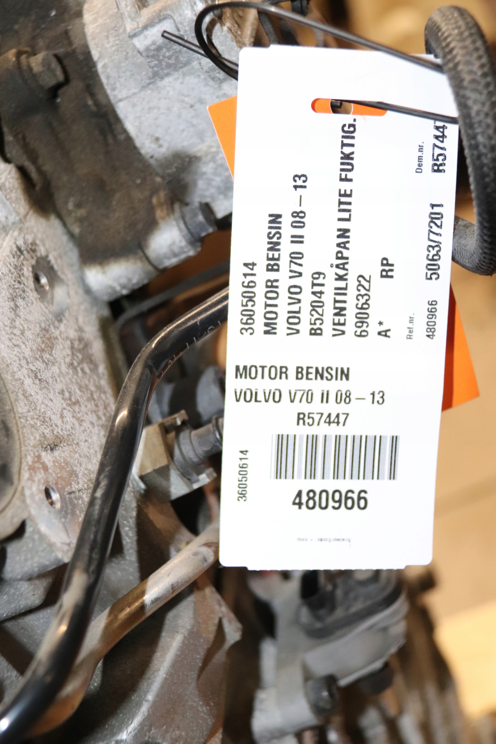 Moteur B 5204 T9 — vue 12