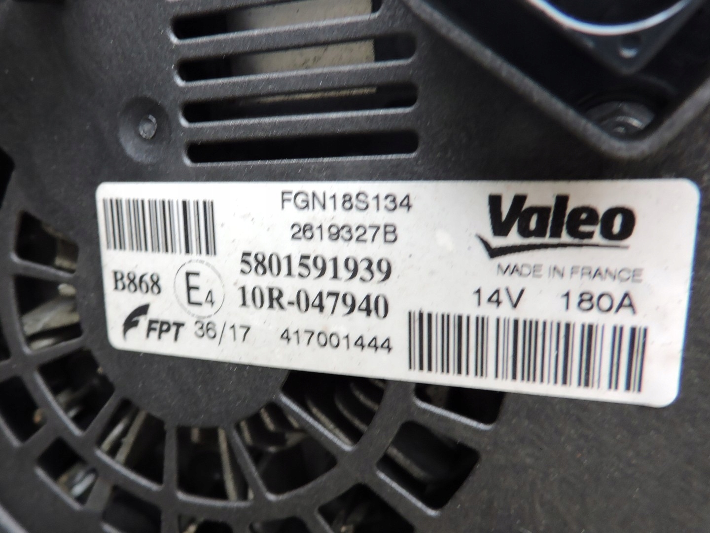 Moteur F1AGL411J - Image 5