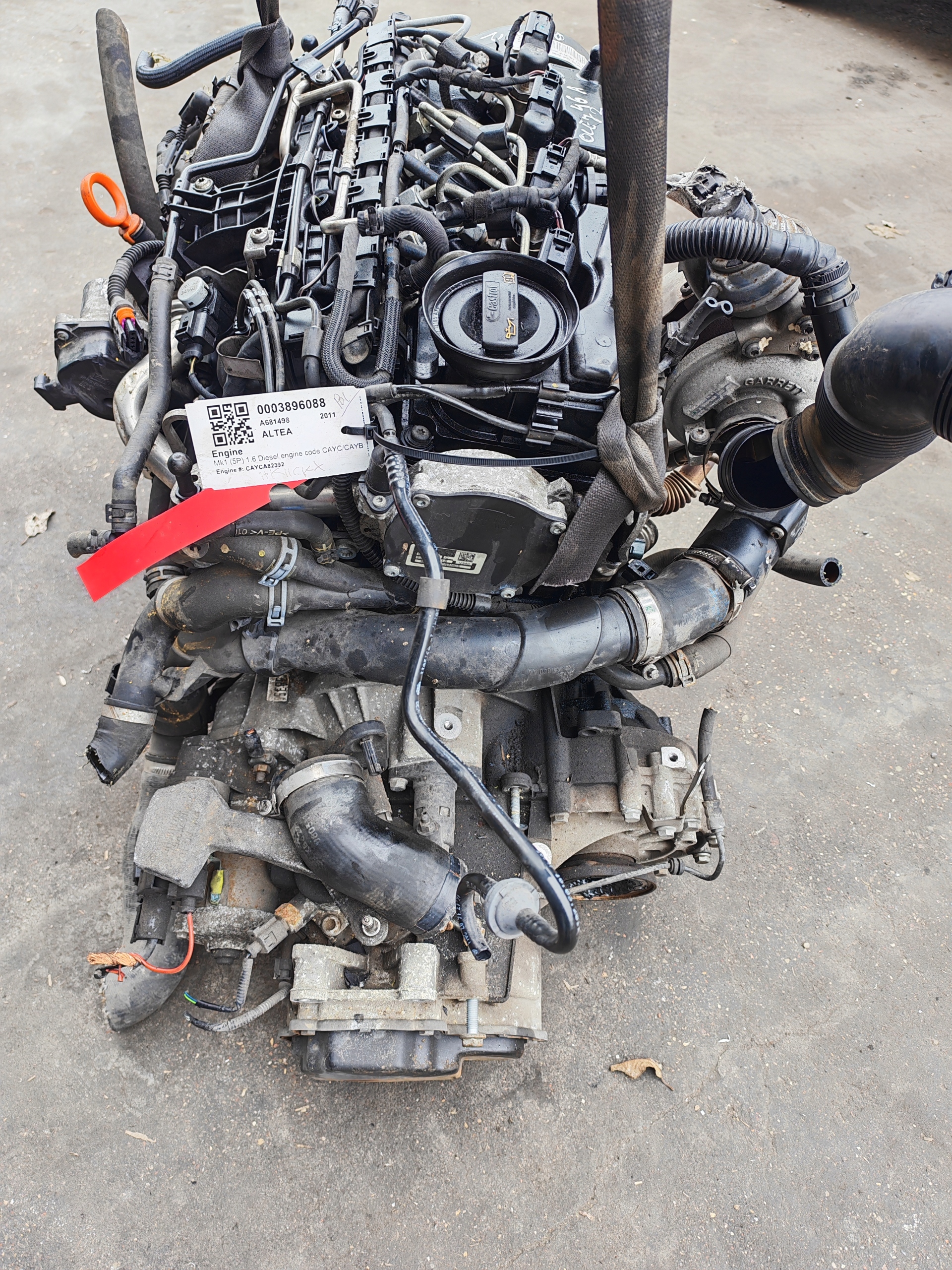 Moteur CAYC — vue 2