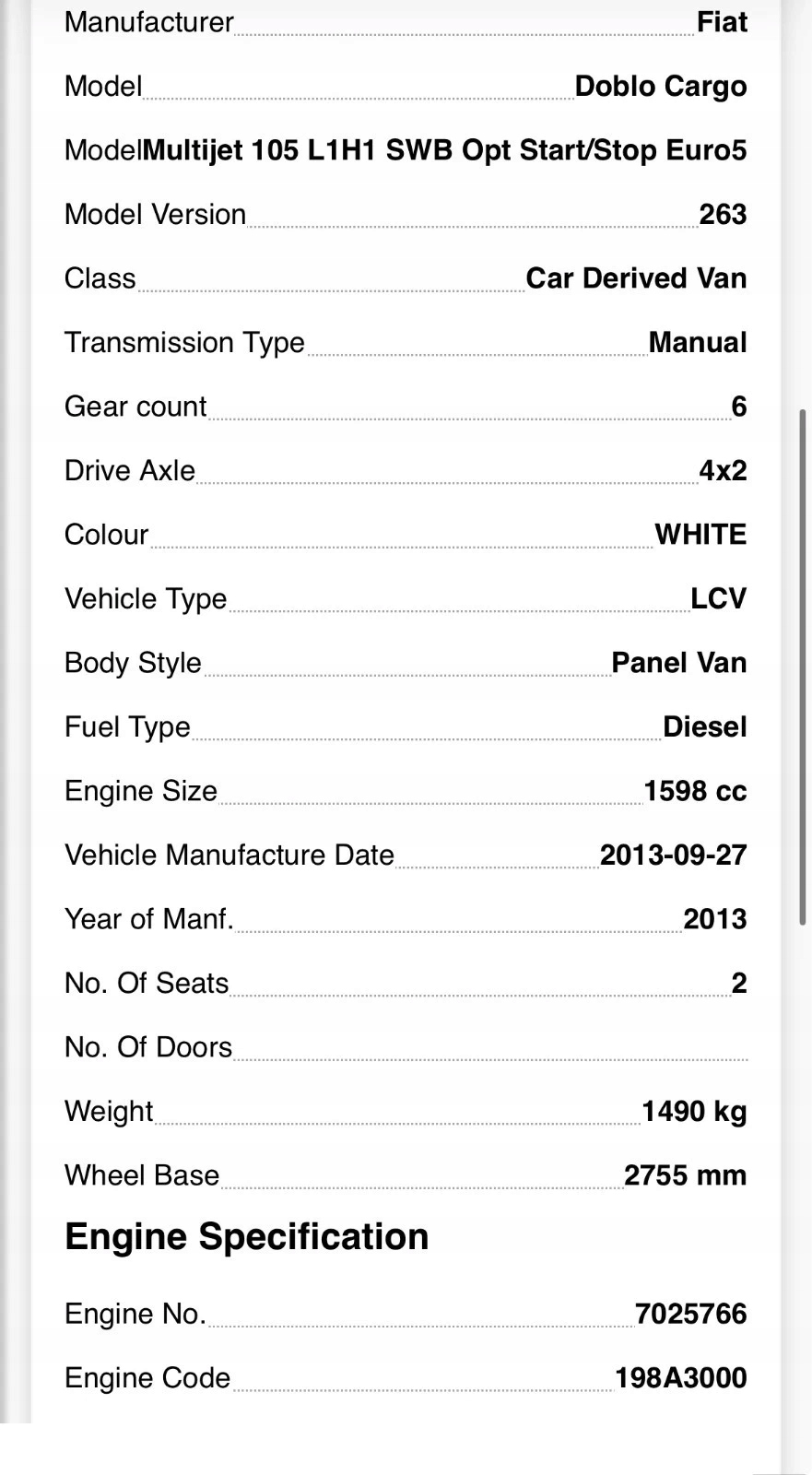 Moteur 198 A3.000 - Image 12