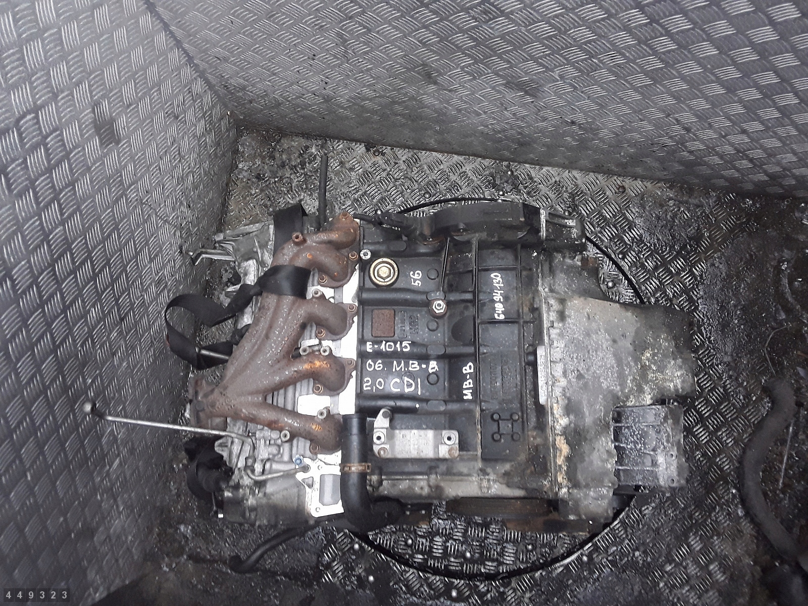 Moteur OM 640.941 — vue 1