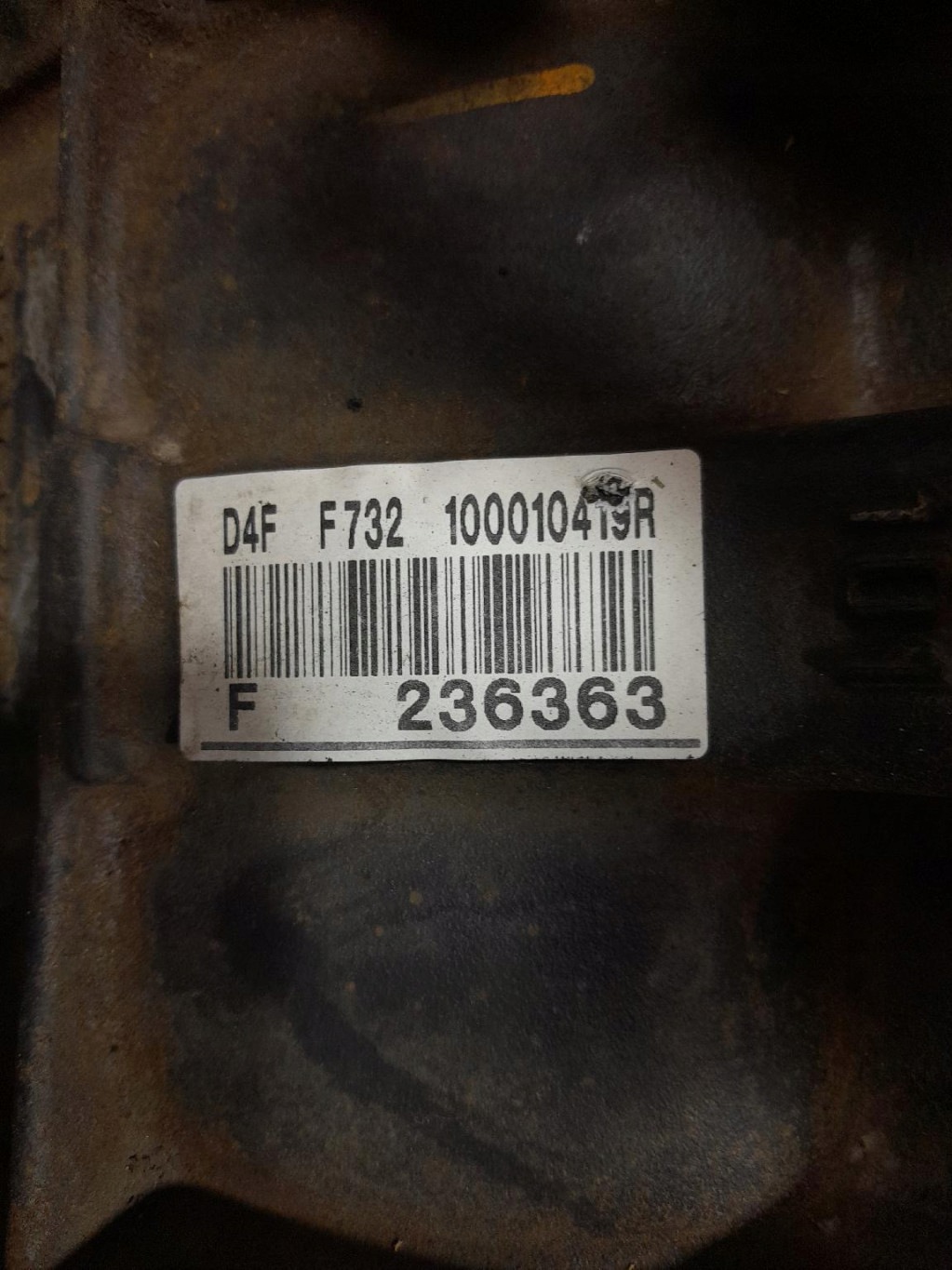 Moteur D4F 732 - Image 6
