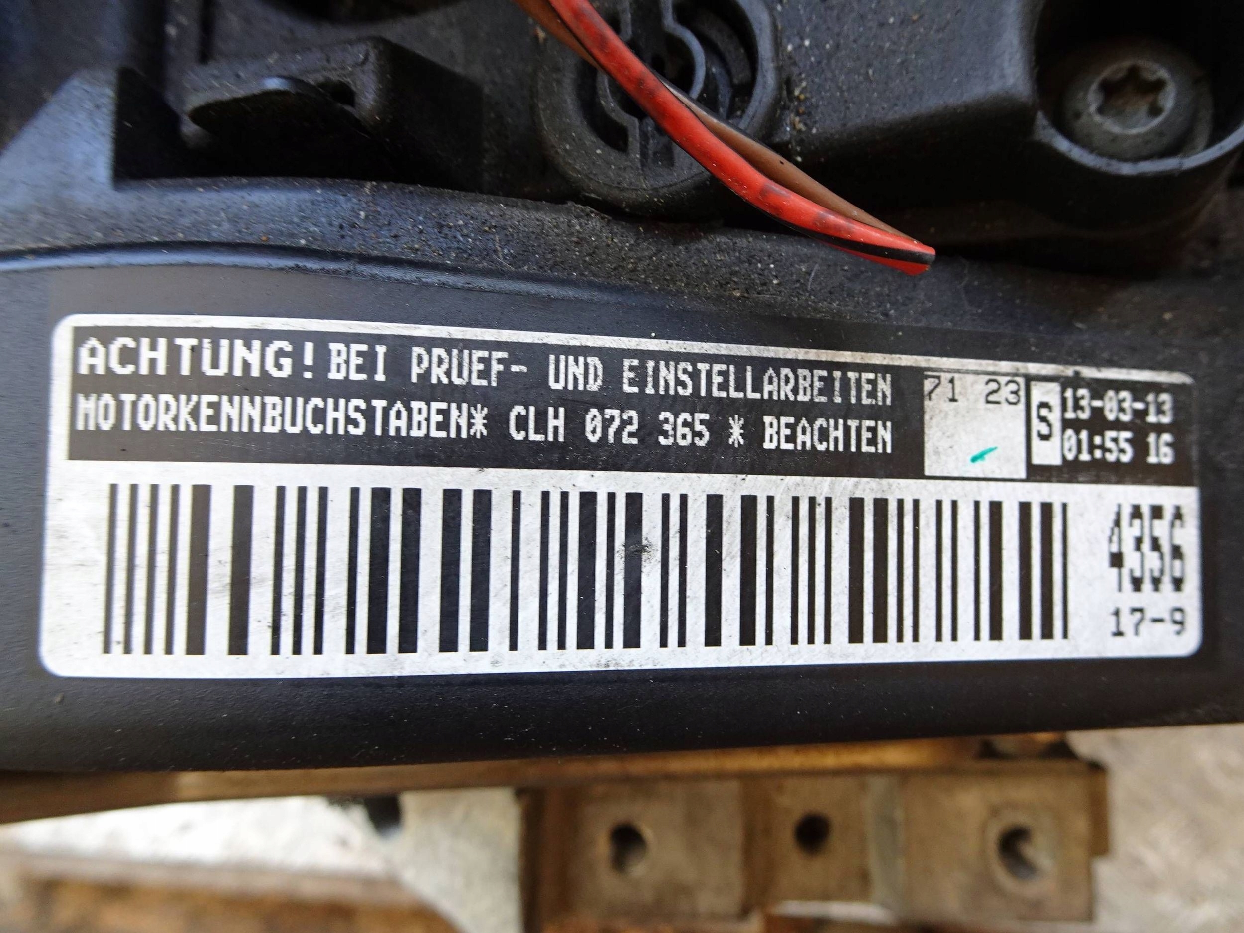 Moteur CLHA — vue 12