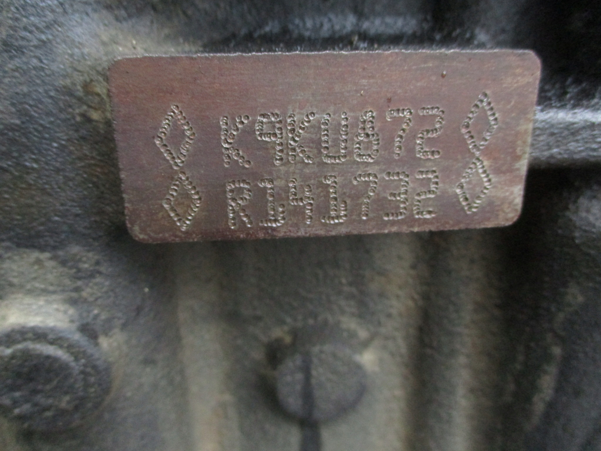 Moteur OM 607.951 (K9K) — vue 8