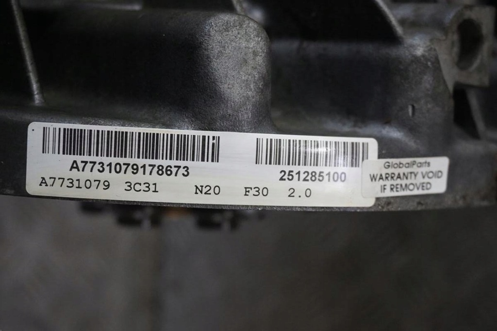 Moteur N20 B20 B — vue 3