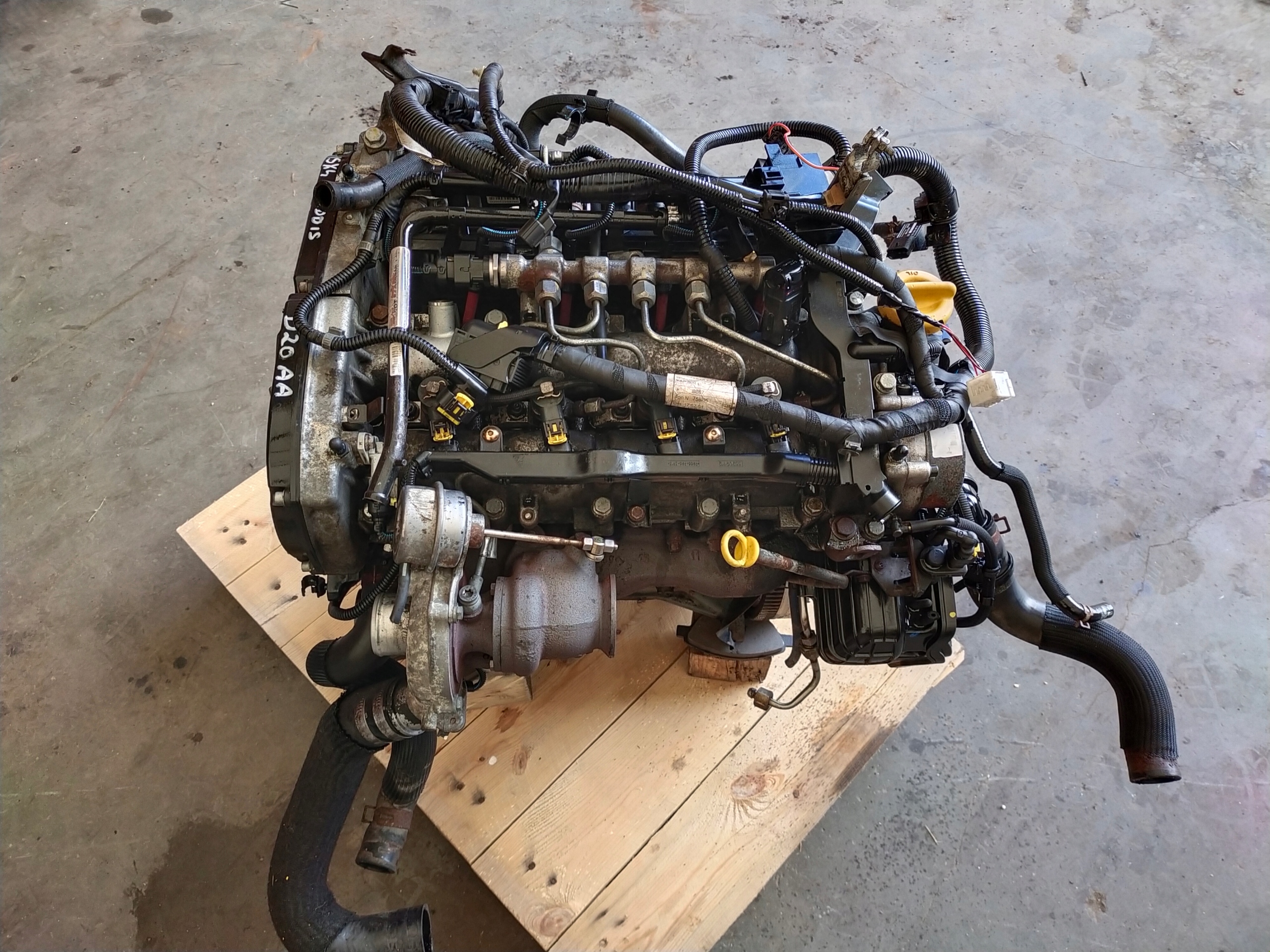 Moteur D20AA — vue 1