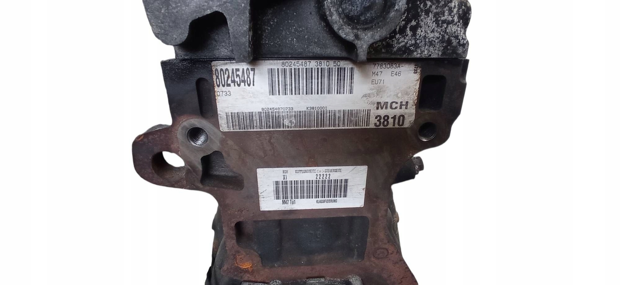 Moteur M47 D20 (204D1) — vue 3