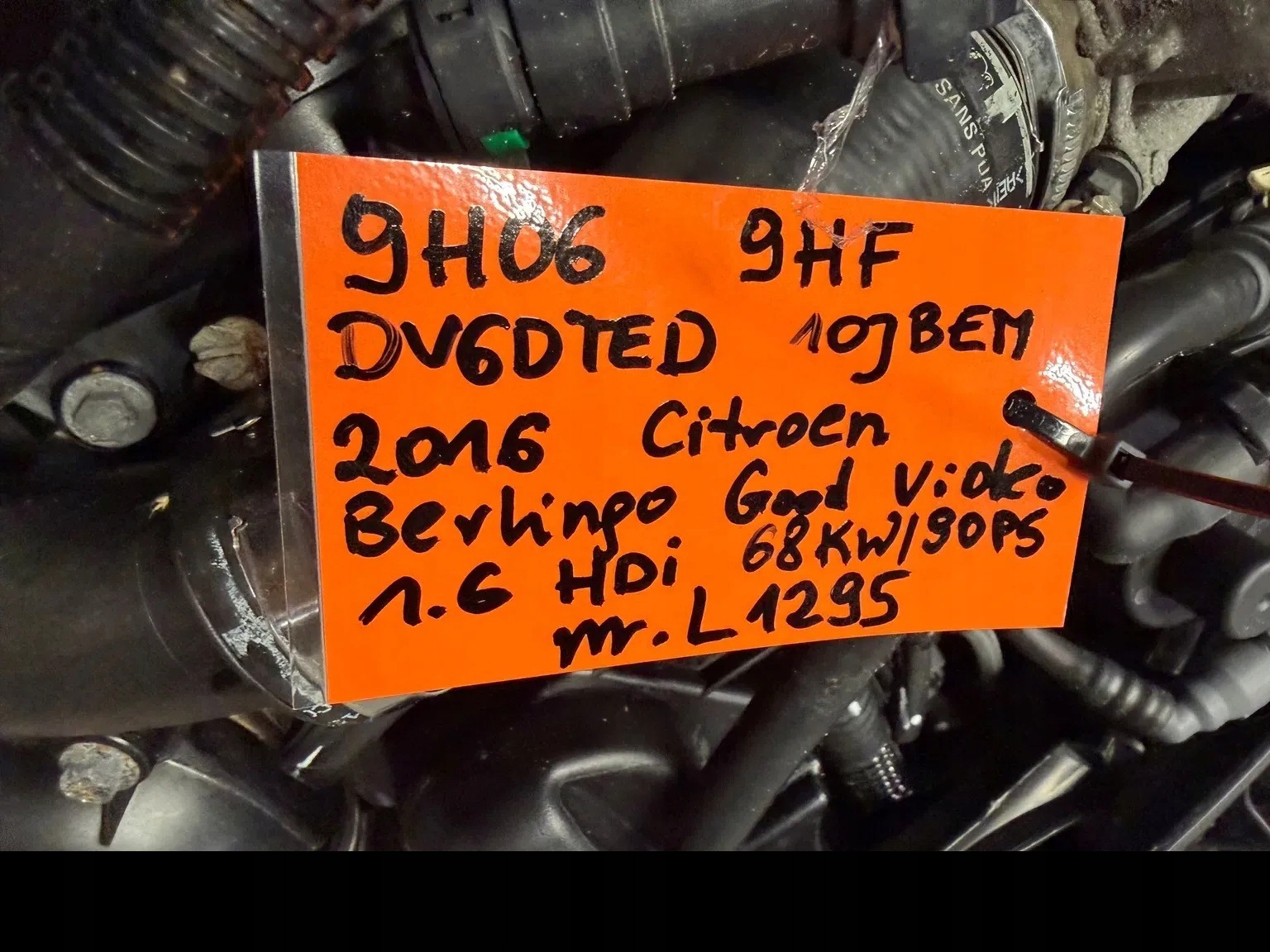 Moteur 9HF (DV6DTED) - Image 4
