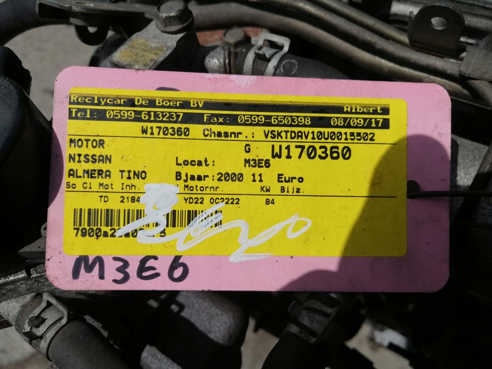 Moteur YD22DDTi - Image 2