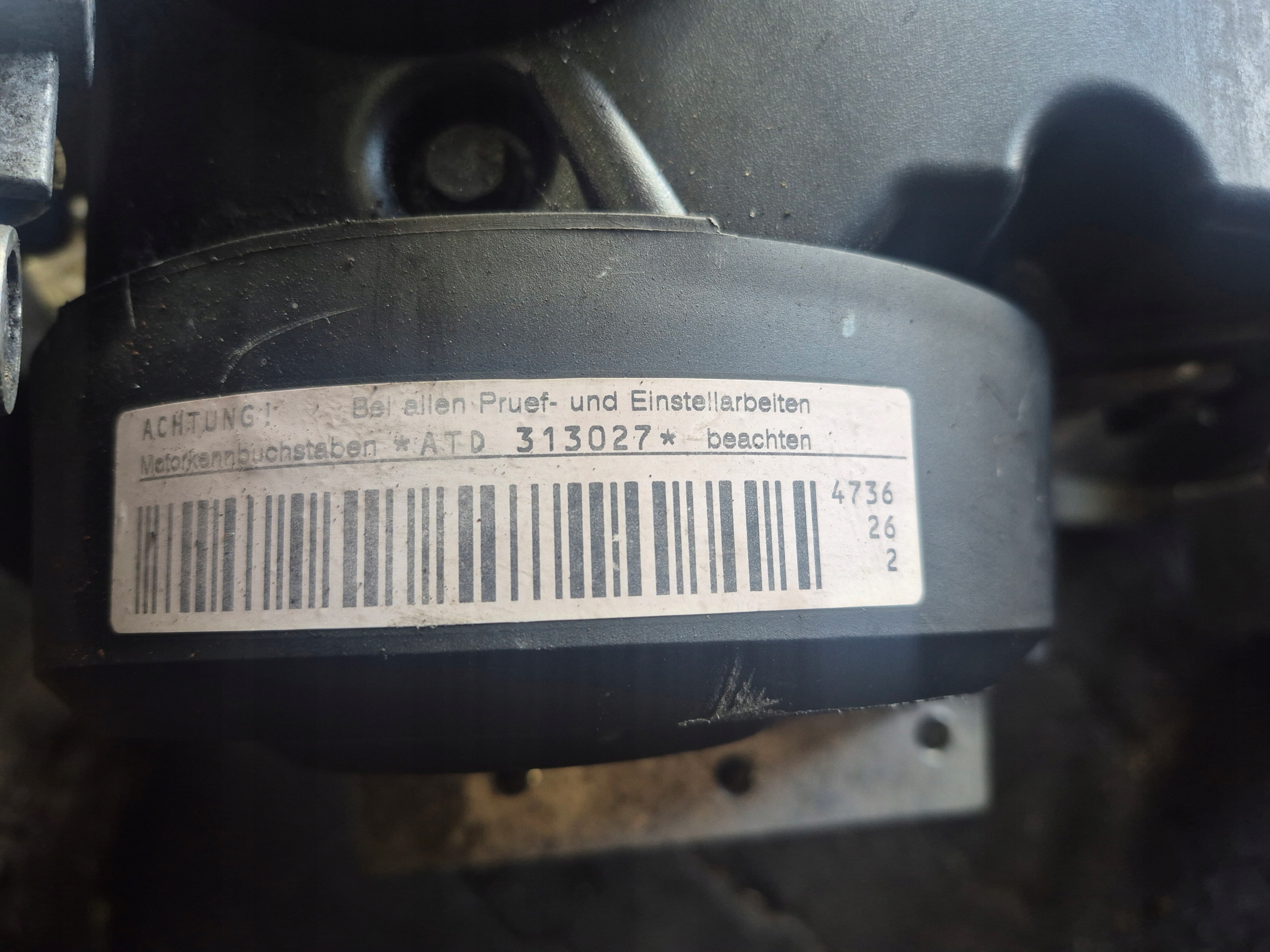 Moteur ATD — vue 7