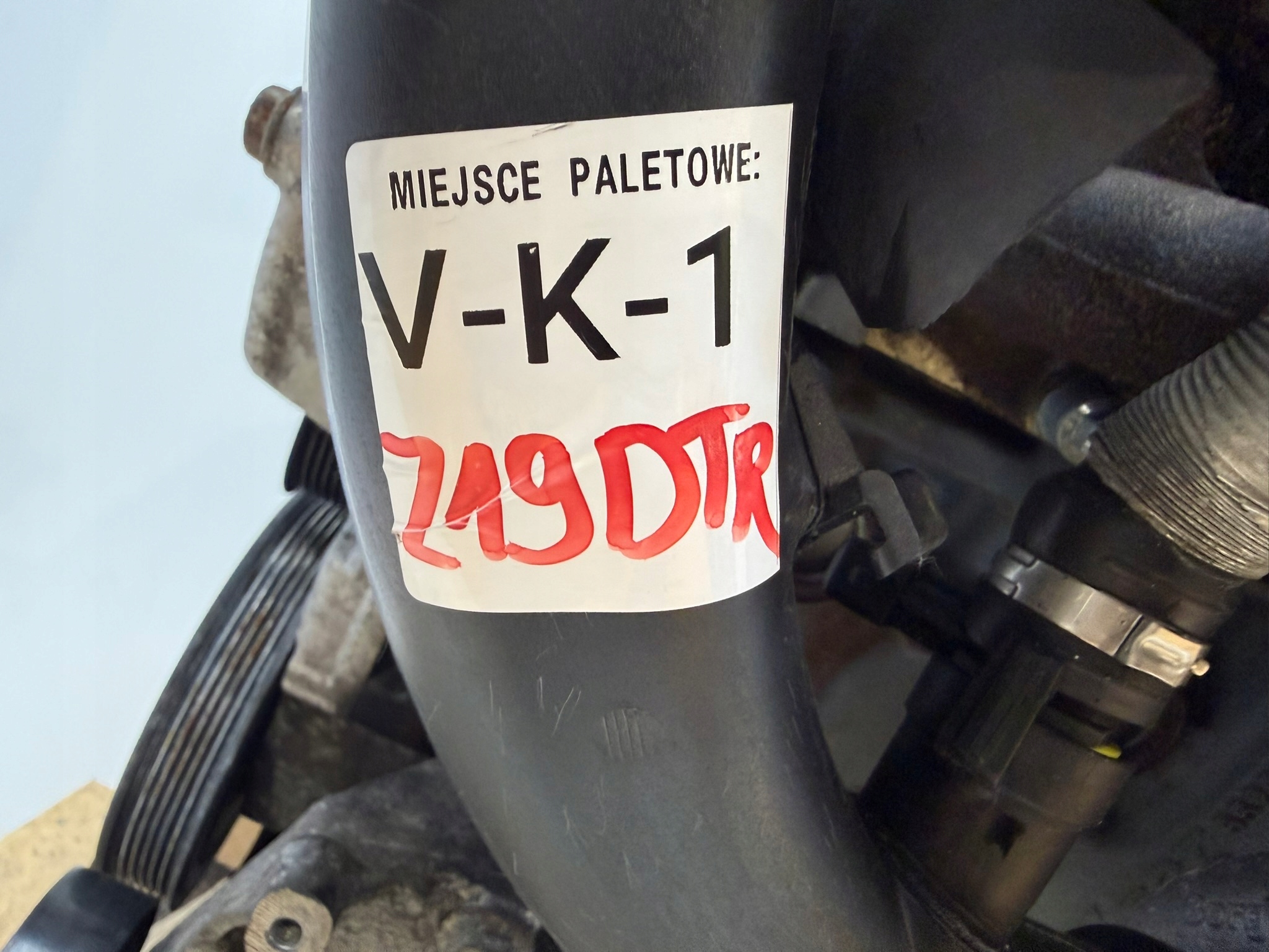 Moteur Z 19 DTR — vue 12