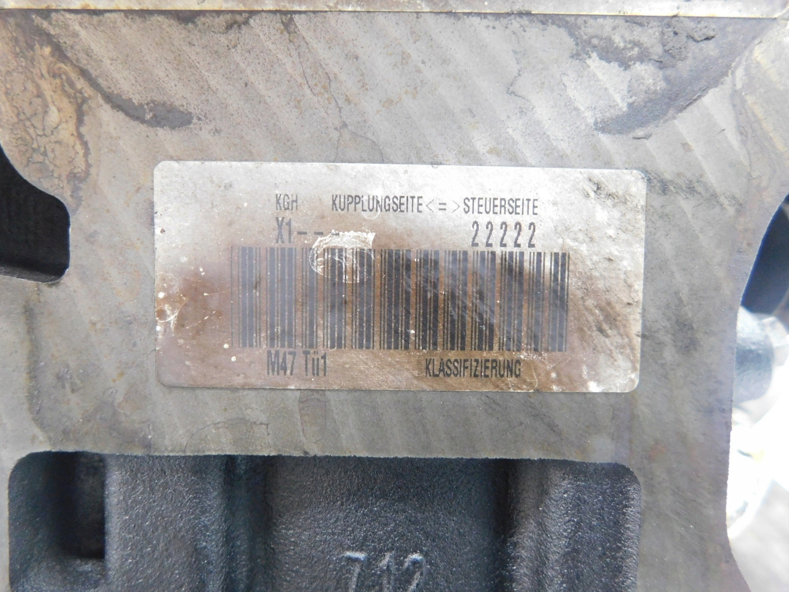 Moteur M47 D20 (204D4) - Image 5