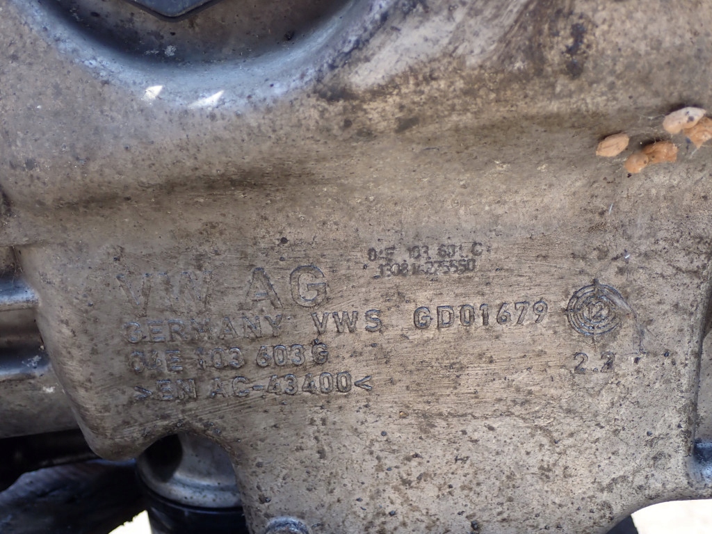 Moteur CJZA — vue 8