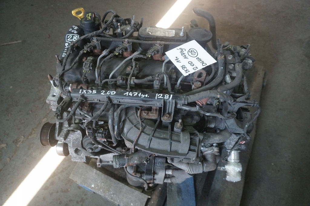 Moteur D4HA — vue 1