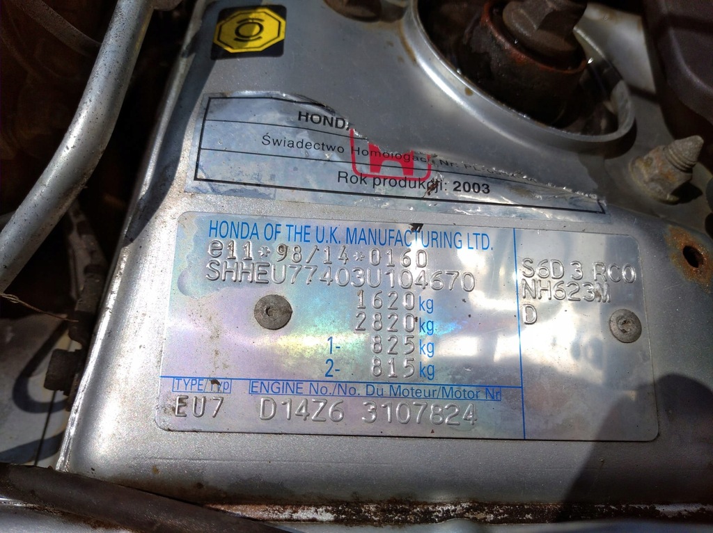 Moteur D14Z6 - Image 2