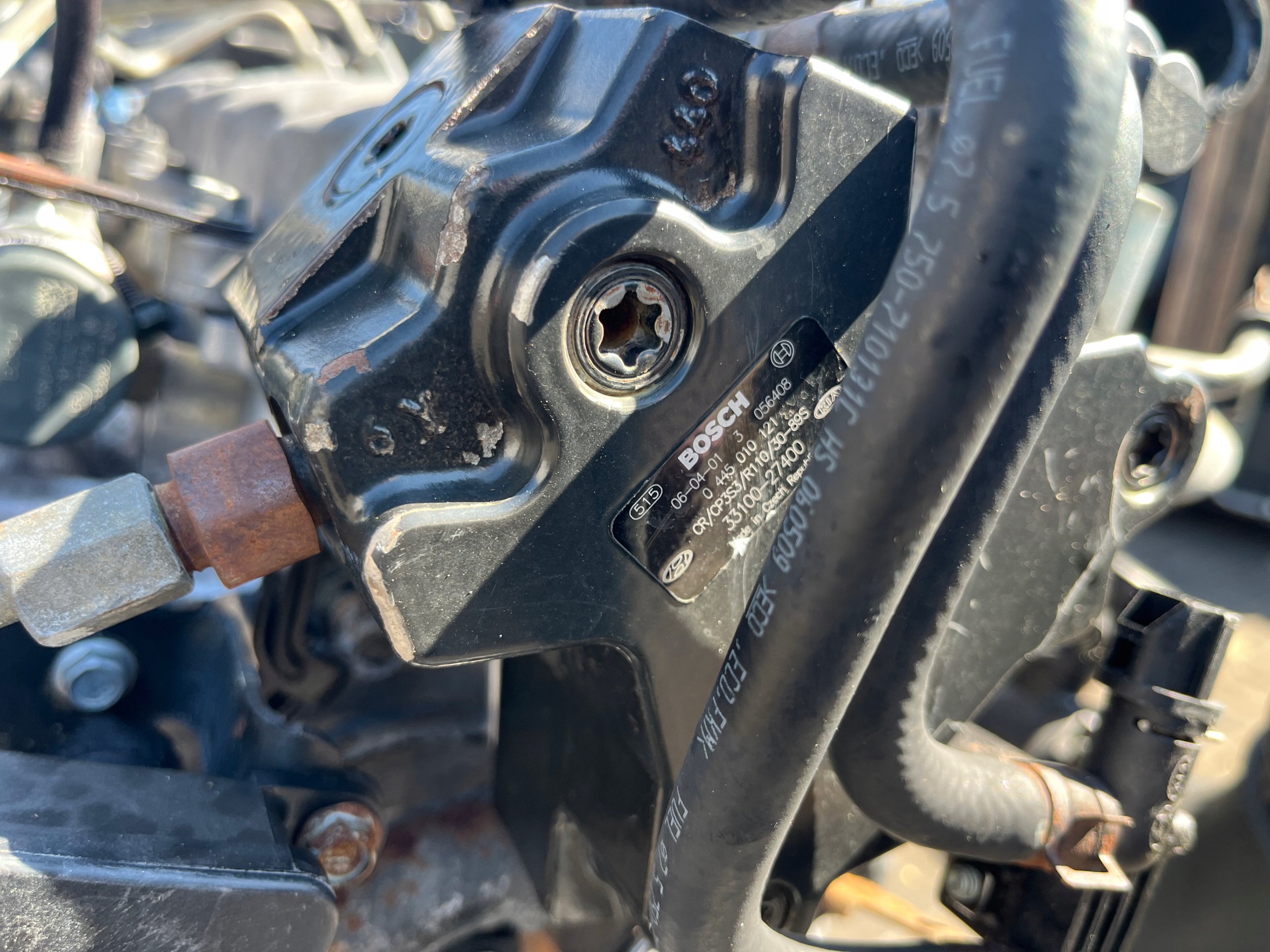 Moteur D4EA — vue 5