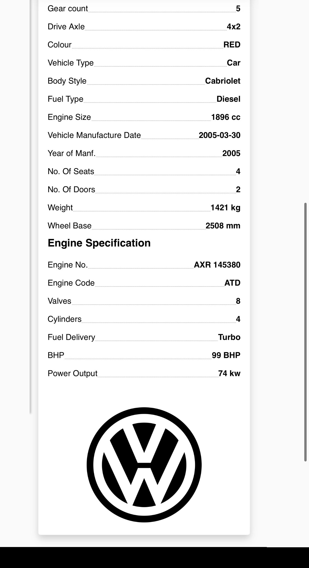 Moteur AXR - Image 7