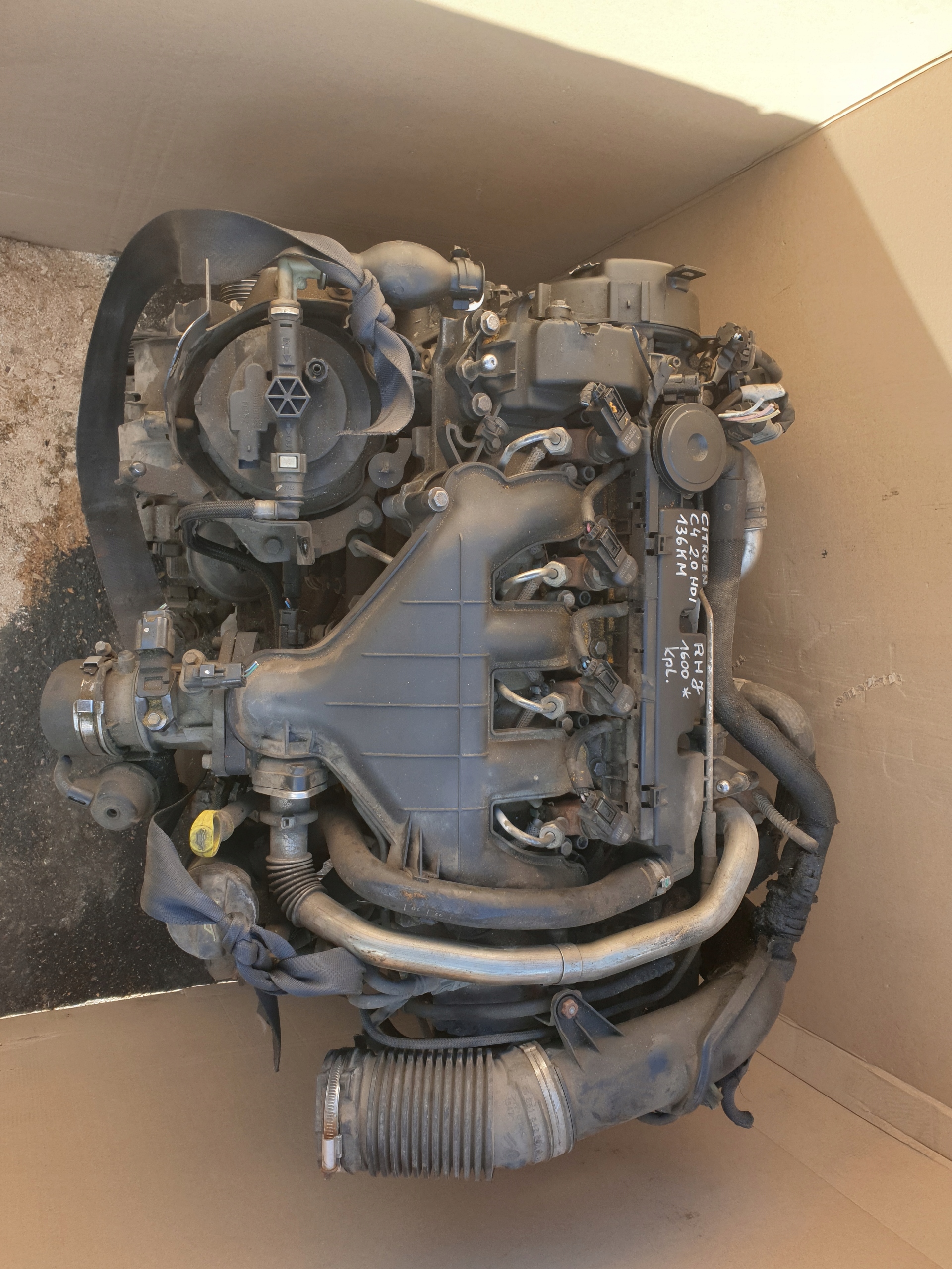 Moteur RHJ (DW10BTED4) — vue 3