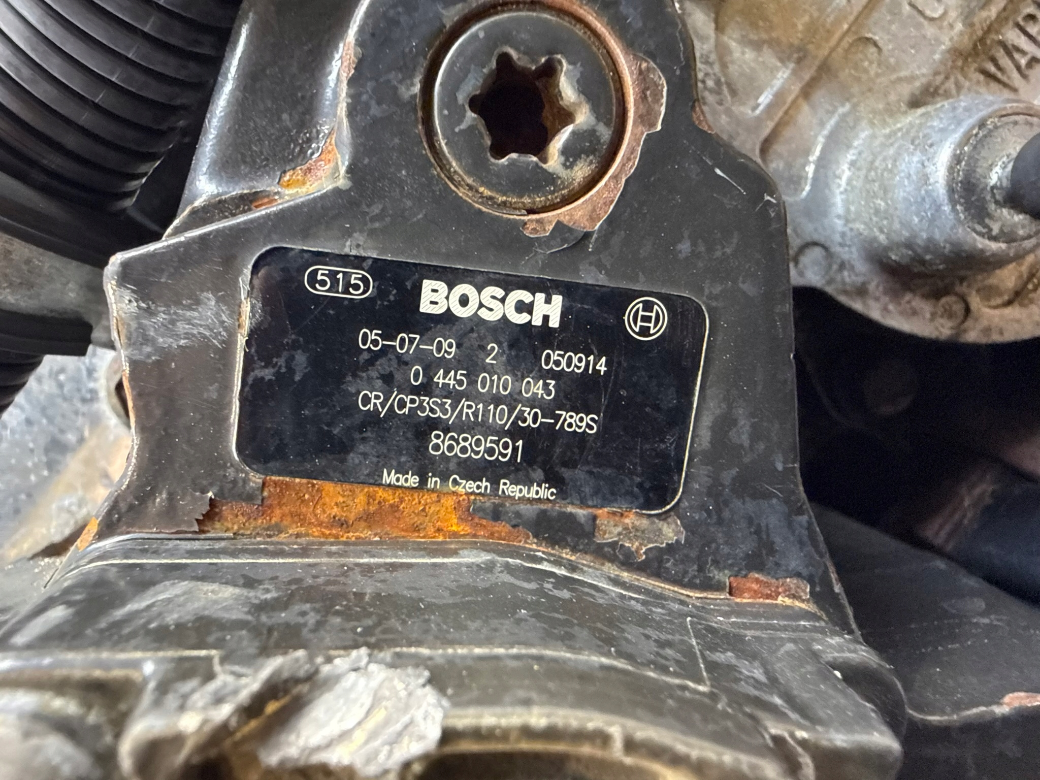 Moteur D 5244 T — vue 8
