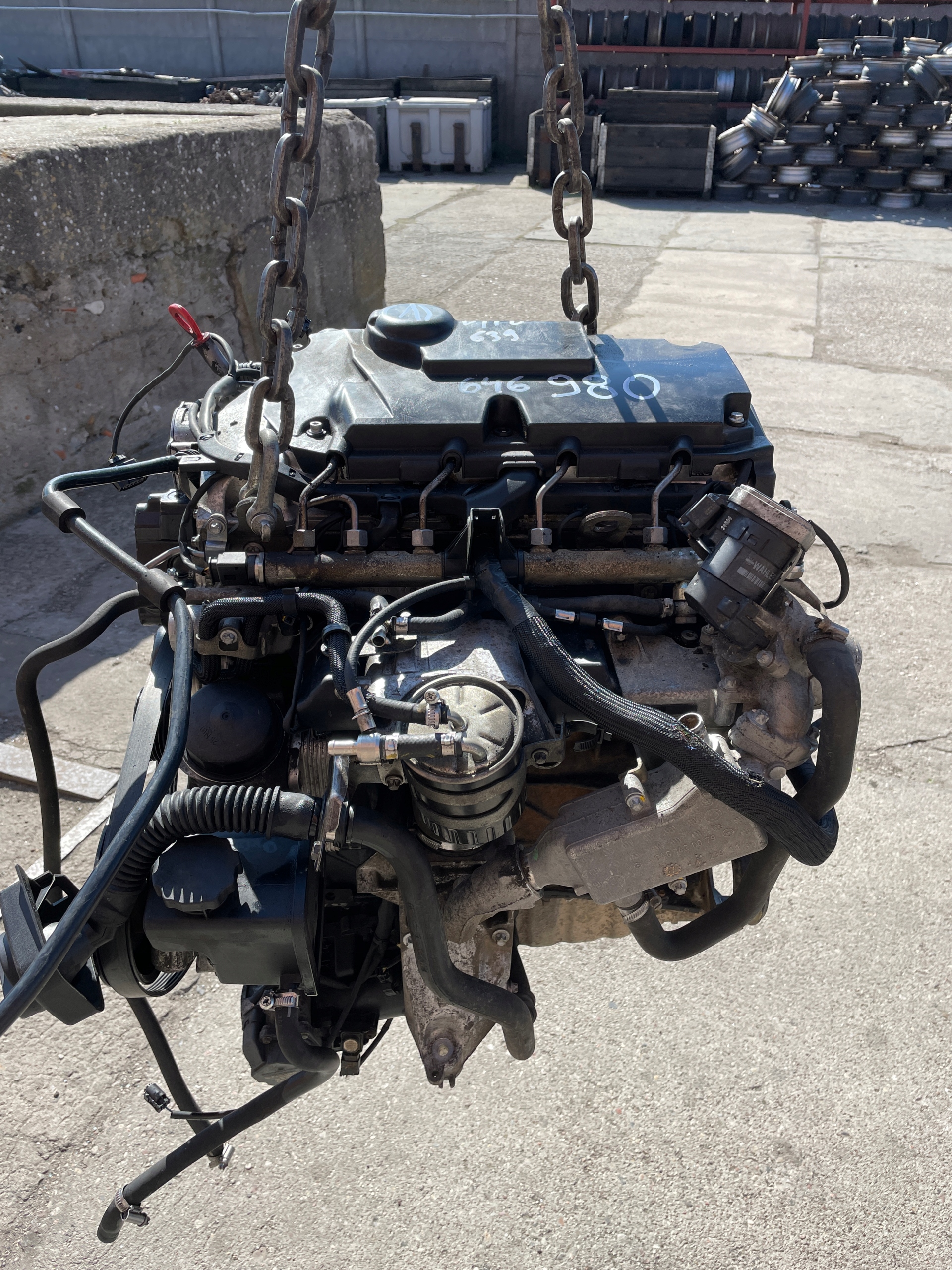 Moteur OM 646.981 — vue 1