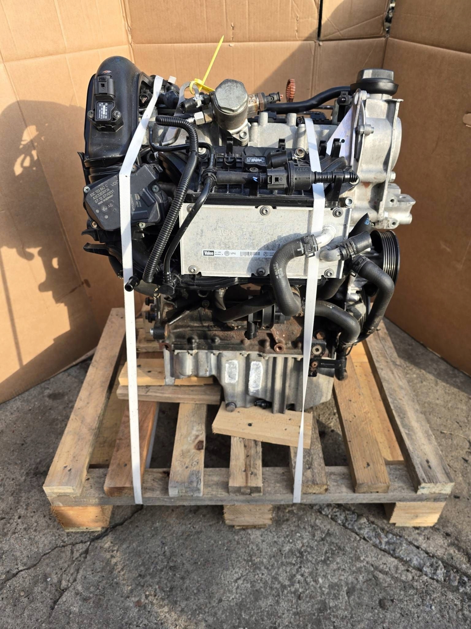 Moteur CAXA — vue 2