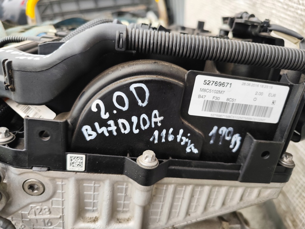 Moteur B47 D20 A — vue 3