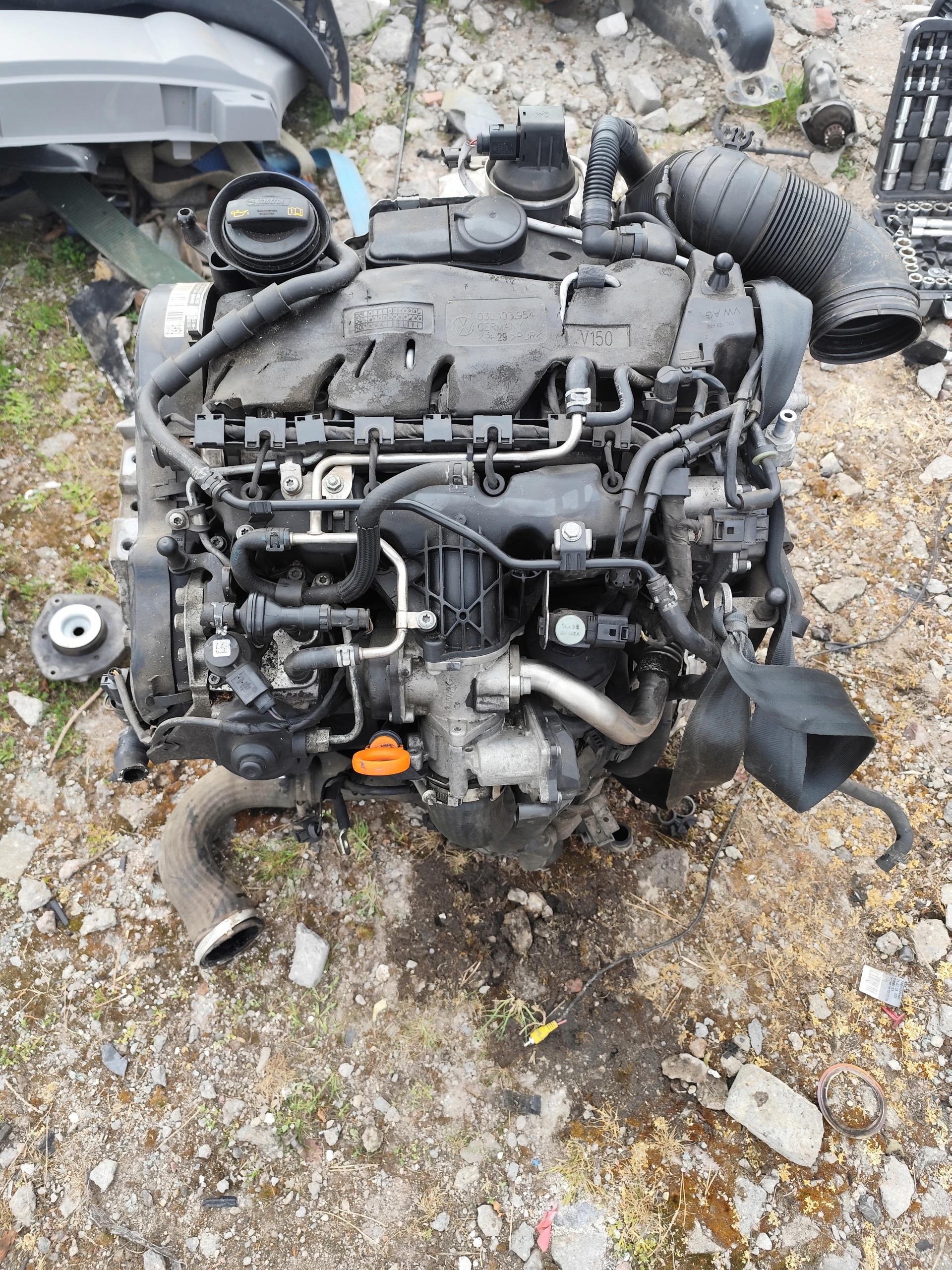 Moteur CBAA — vue 2