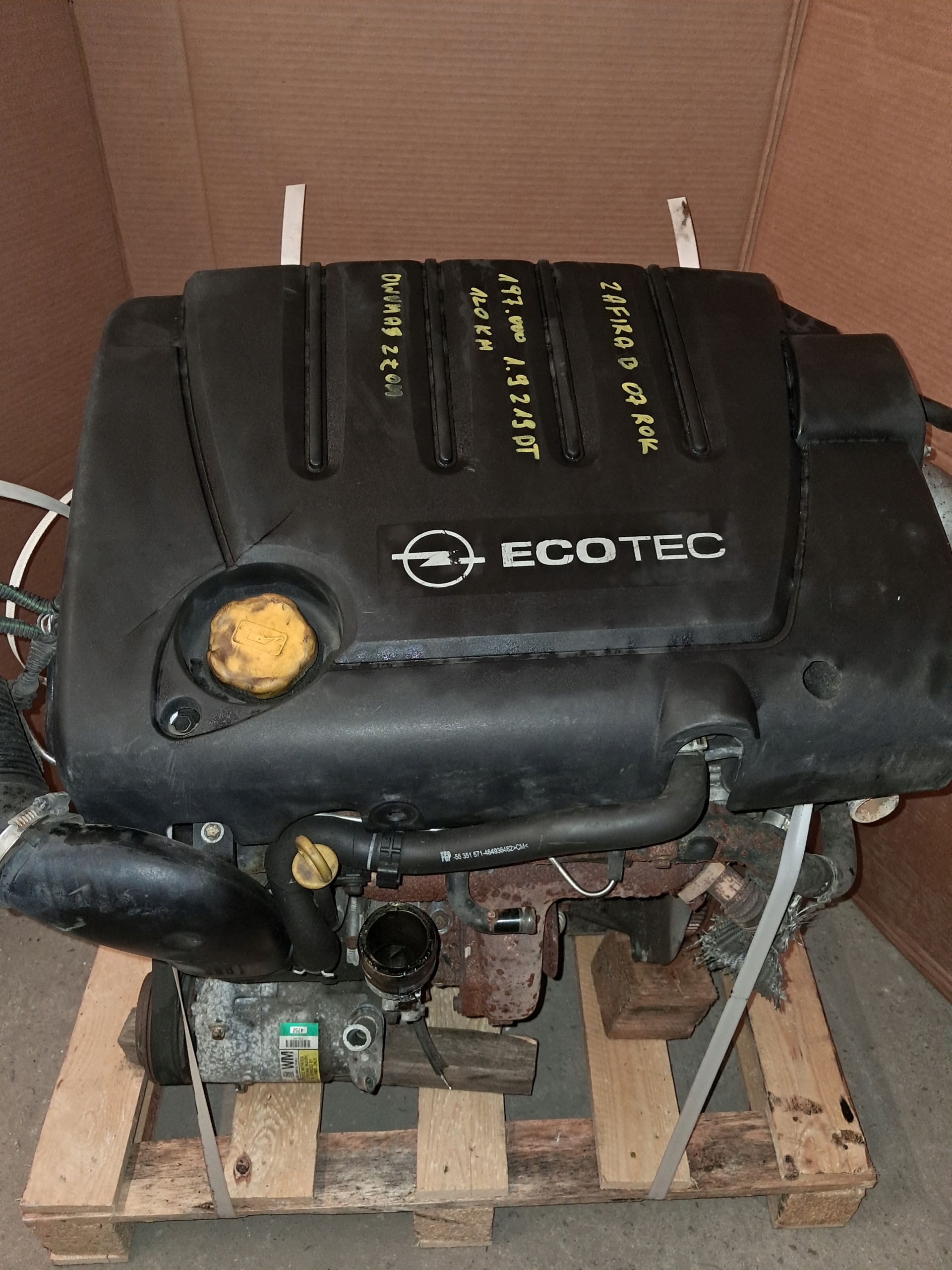 Moteur Z 19 DT — vue 1