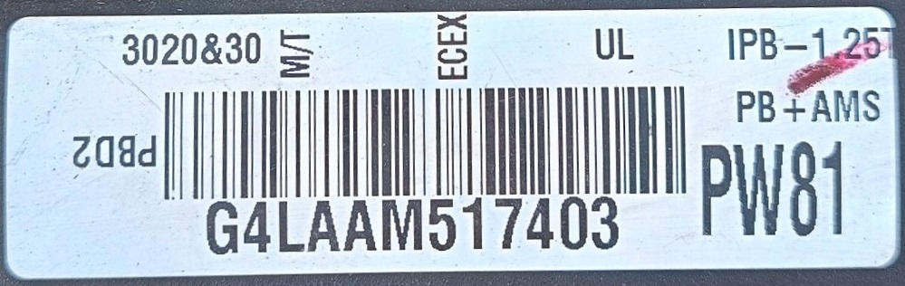 Moteur G4LA — vue 2