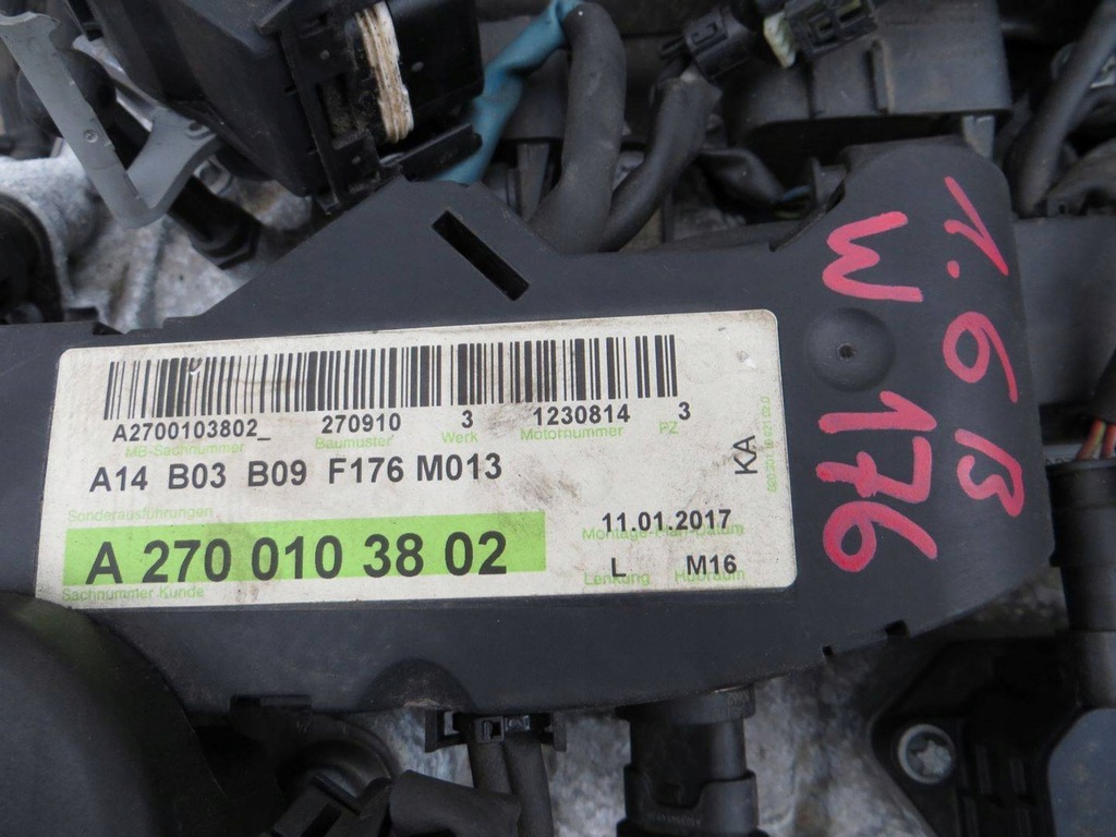 Moteur M 270.910 - Image 6