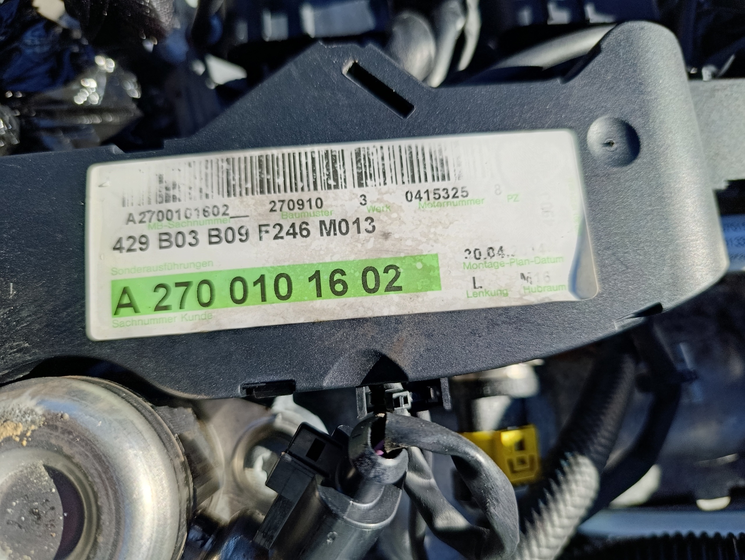 Moteur M 270.910 - Image 7