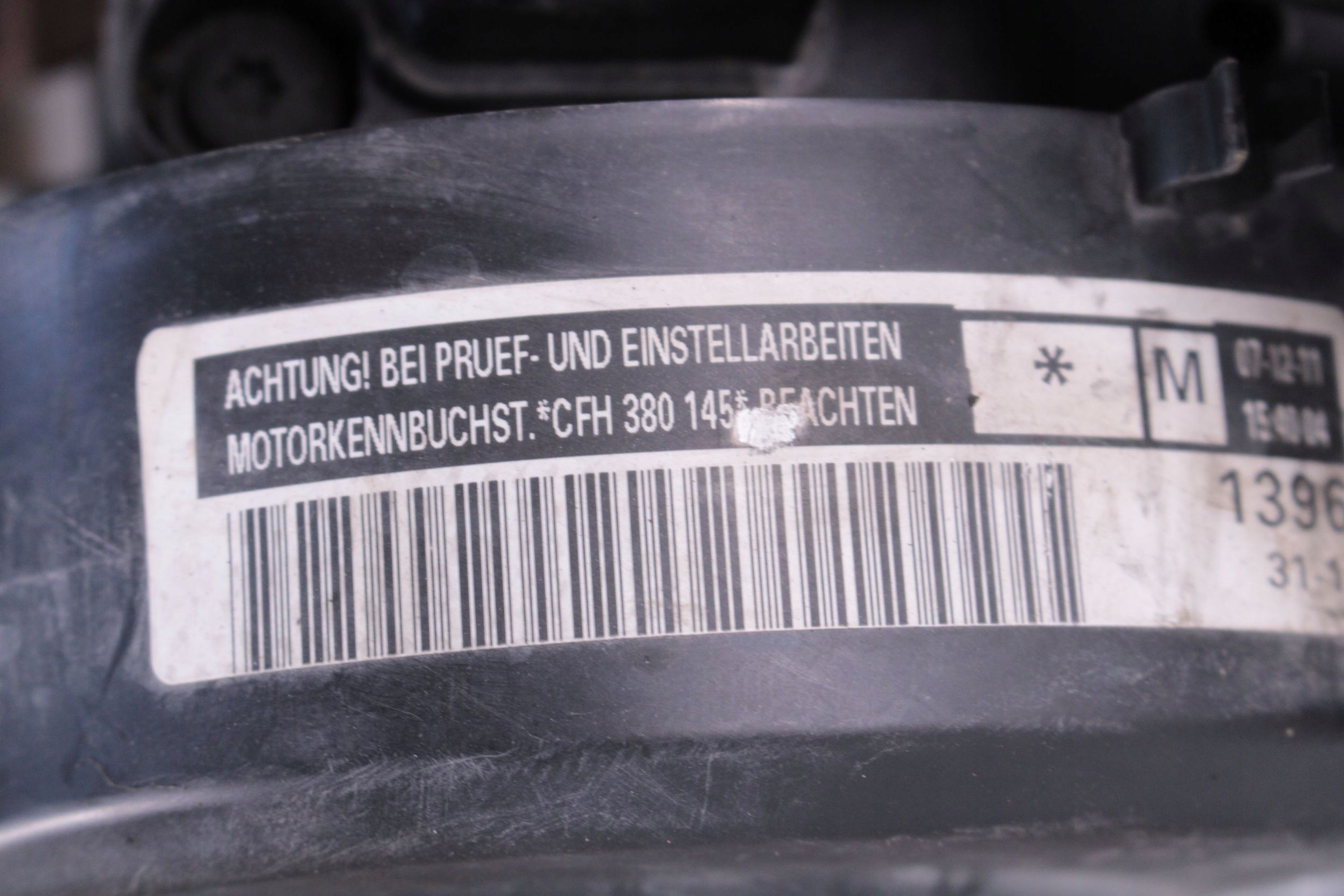 Moteur CFHA — vue 2