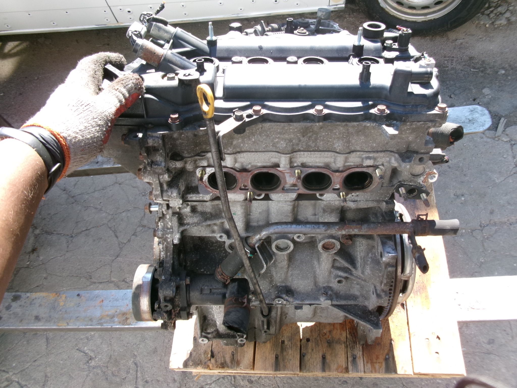 Moteur 1NR-FE — vue 1