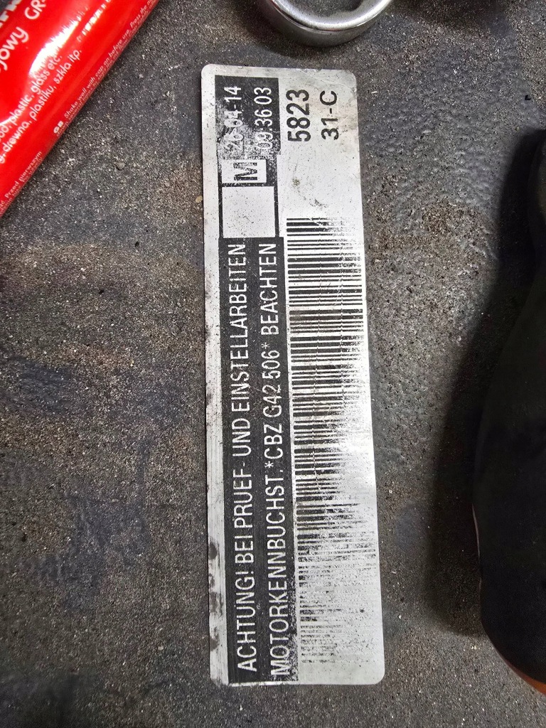 Moteur CBZB — vue 8