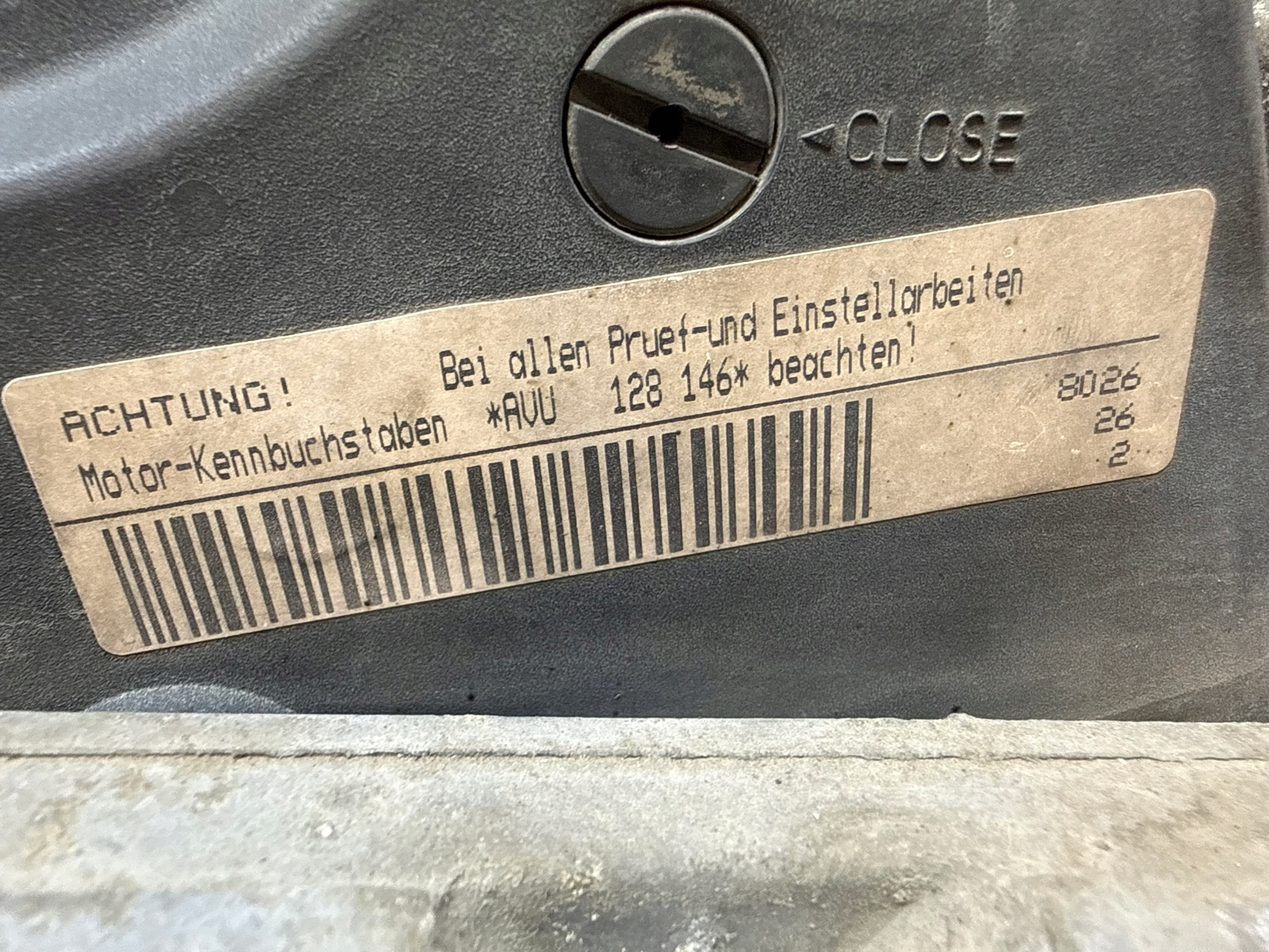 Moteur AVU — vue 2