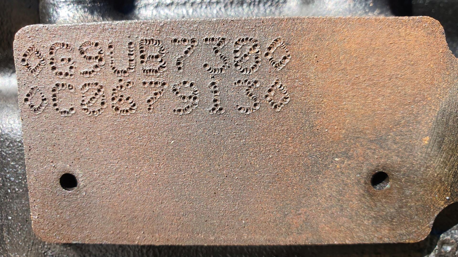 Moteur G9U 730 — vue 6