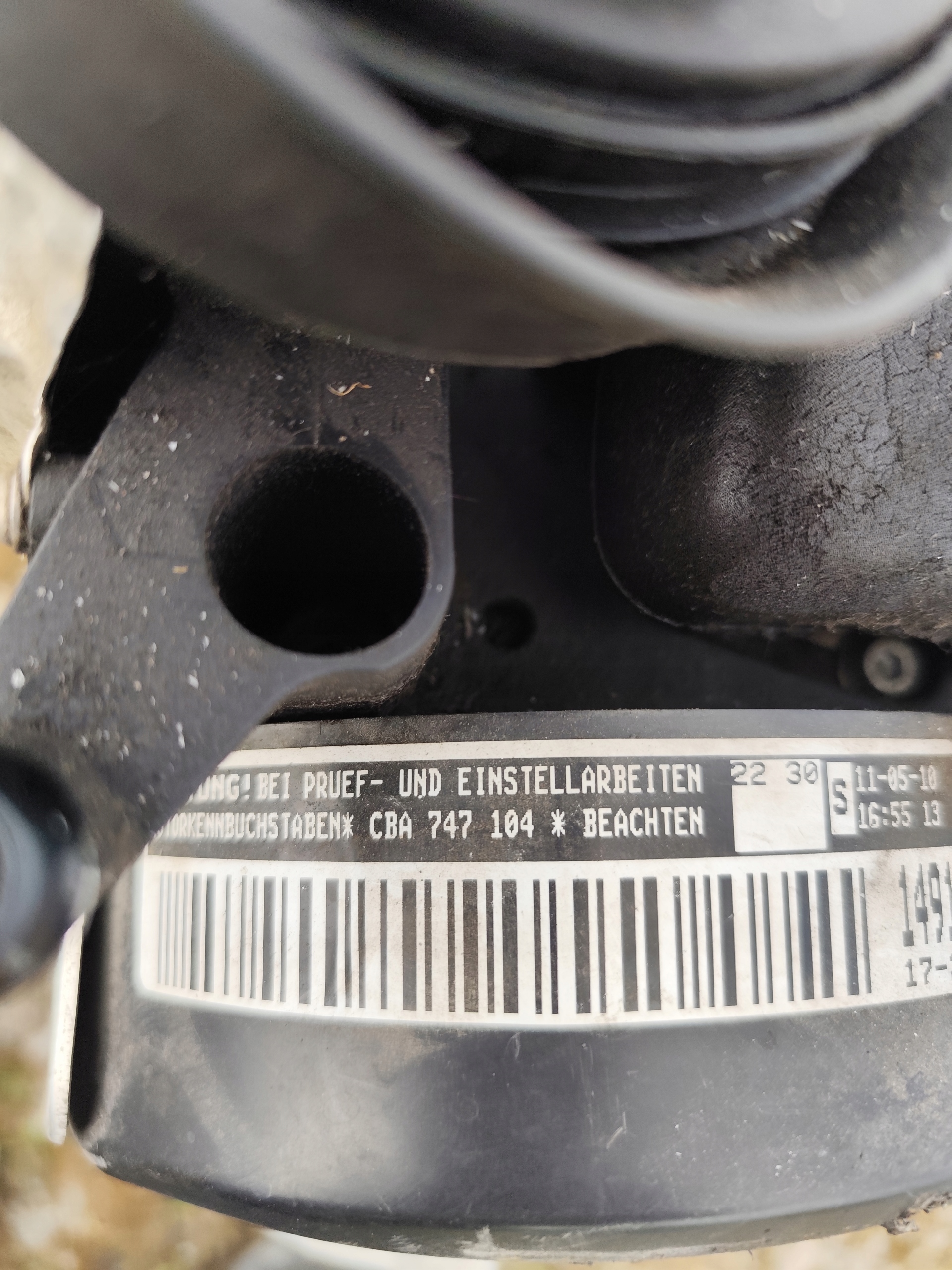 Moteur CBAA — vue 7