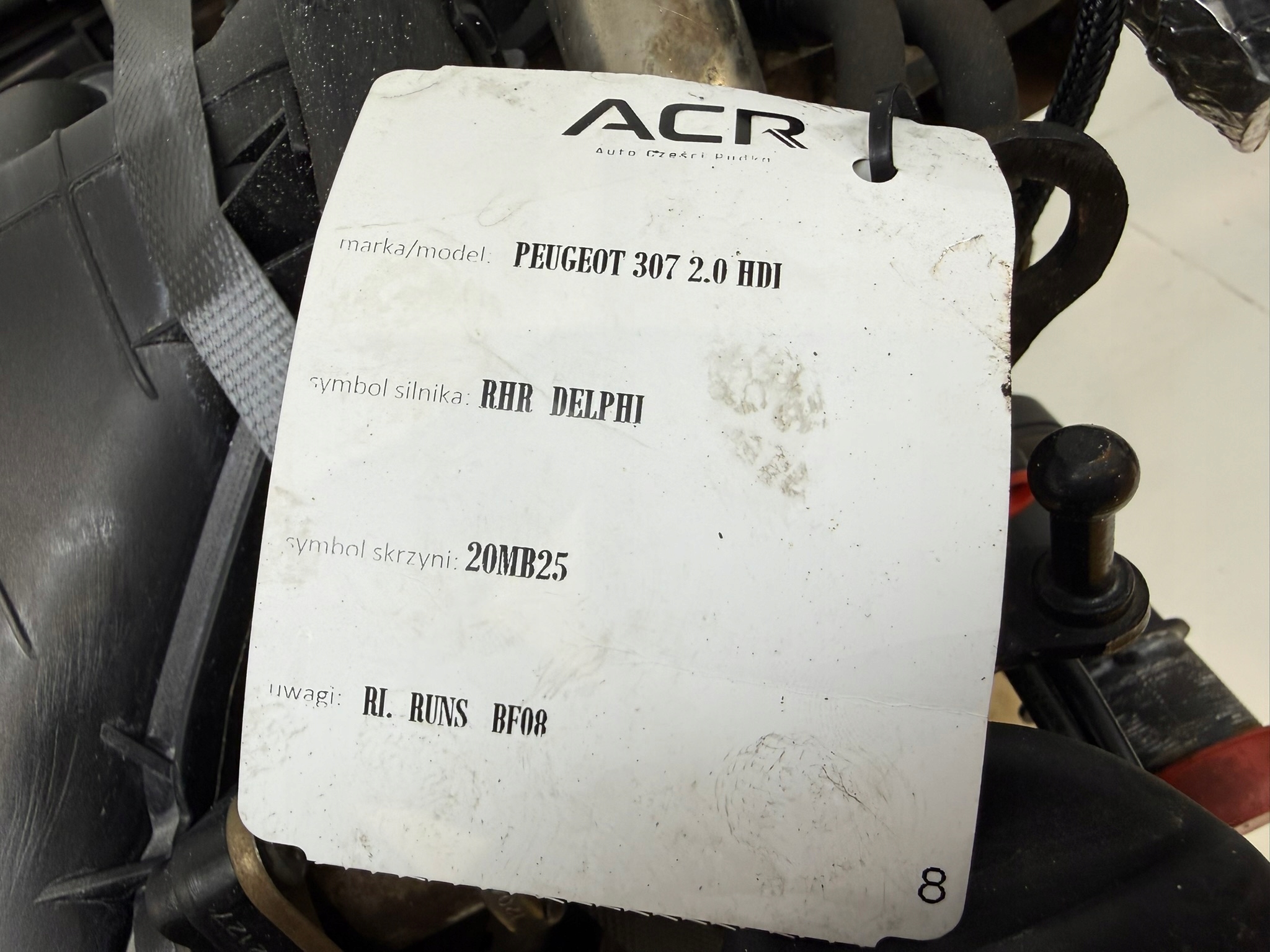 Moteur RHF (DW10BTED4) — vue 14