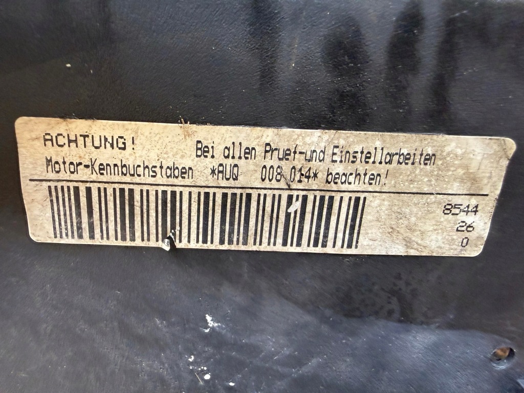 Moteur AUQ — vue 2