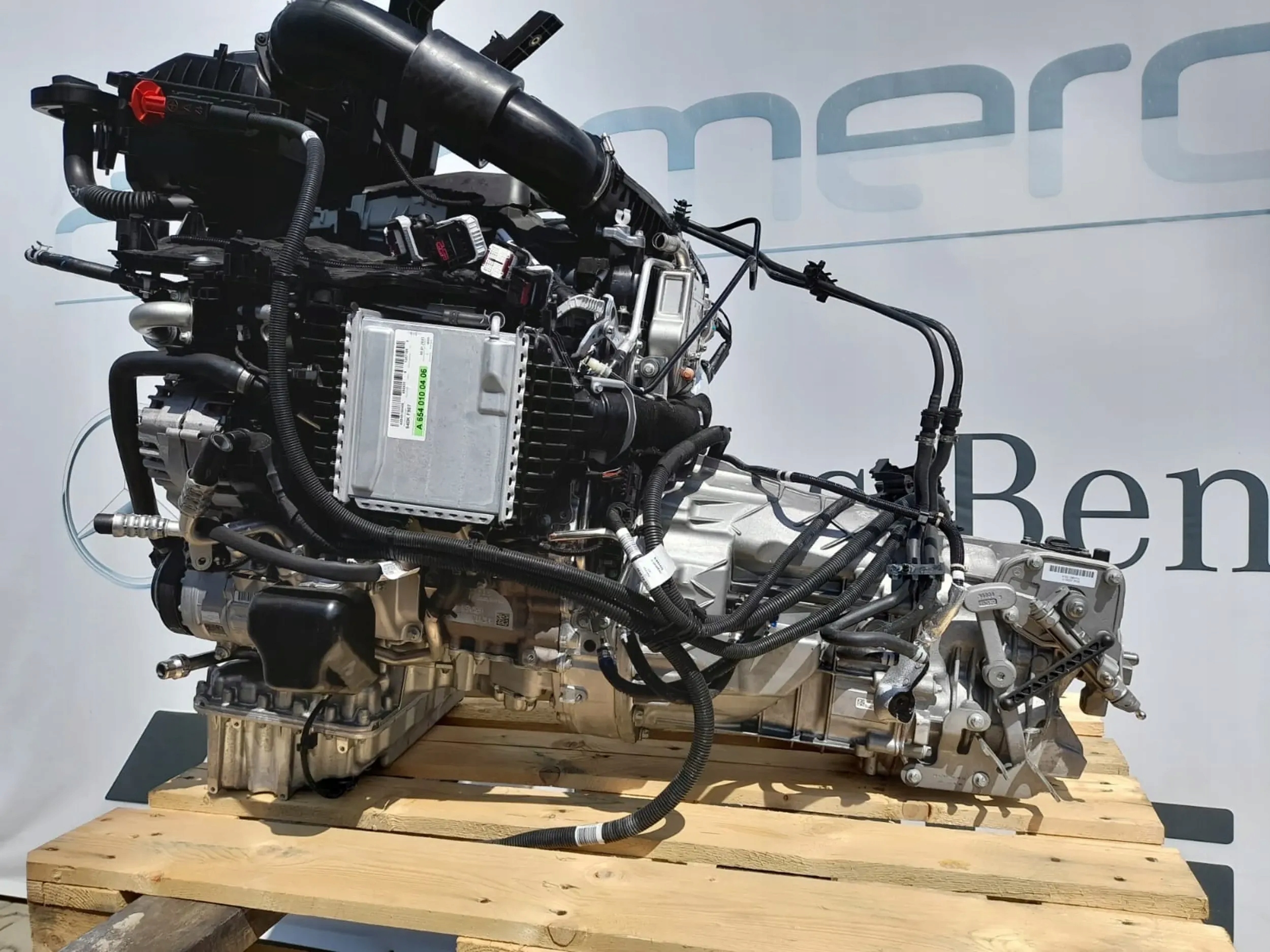Moteur OM 654.820 — vue 1