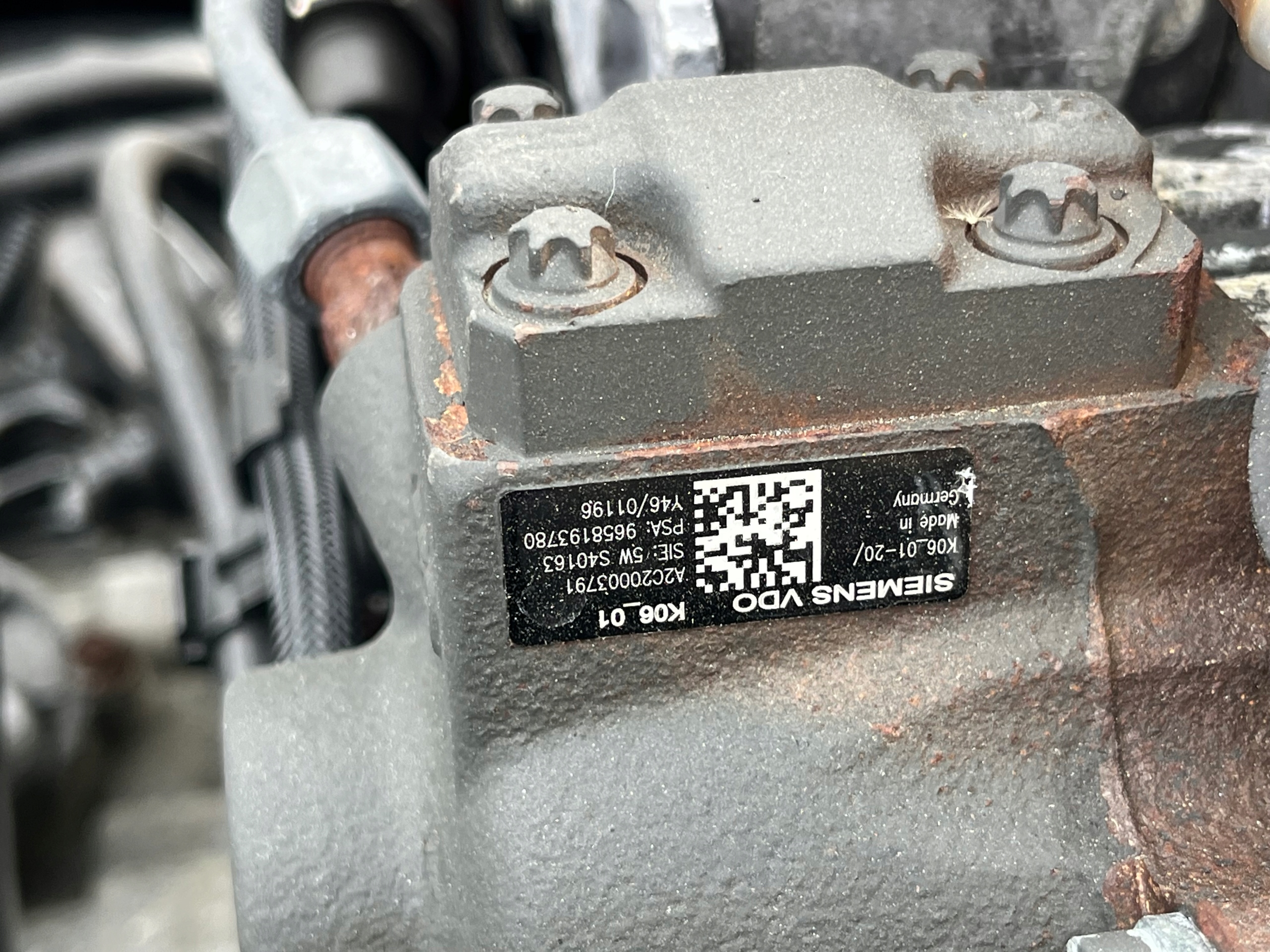 Moteur D 4204 T — vue 11