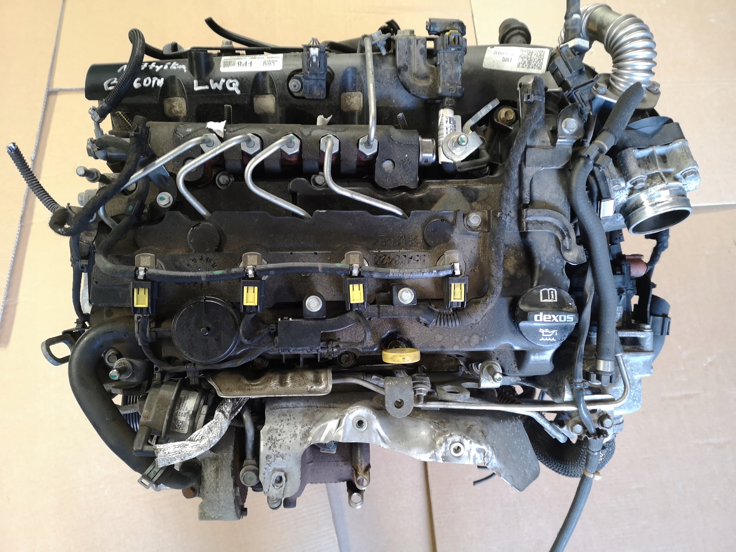Moteur B 16 DTH — vue 1