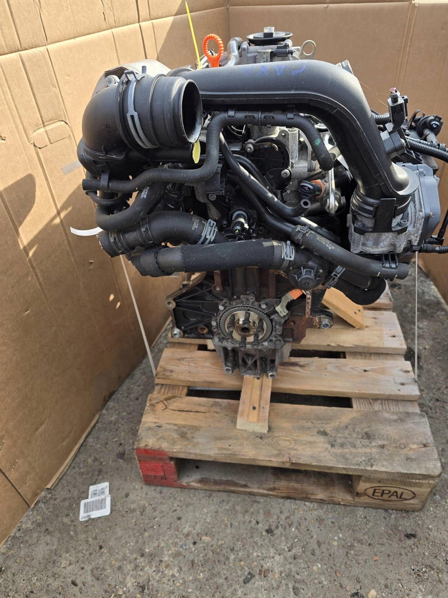 Moteur CAXA — vue 3