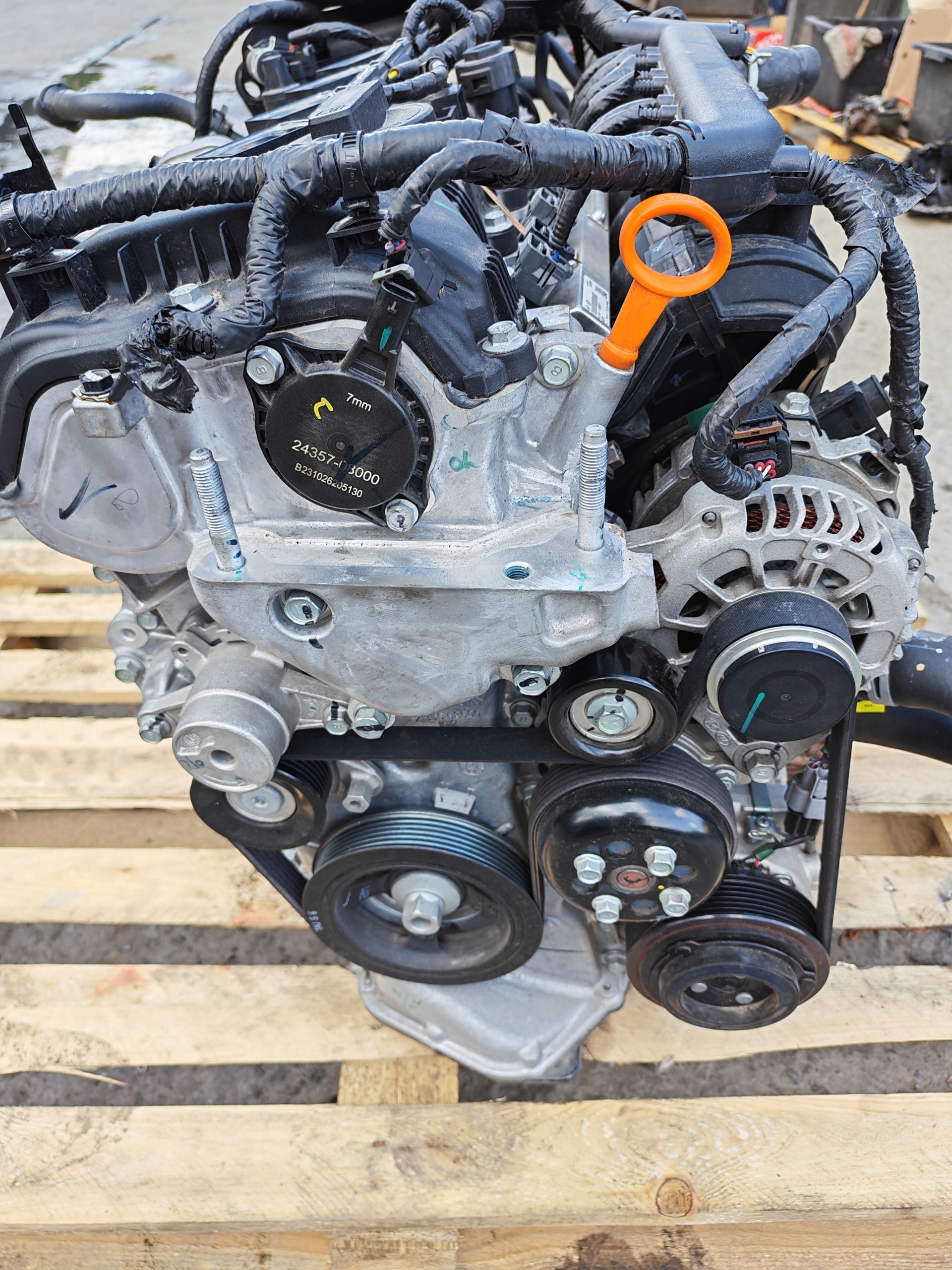 Moteur G4LF — vue 3