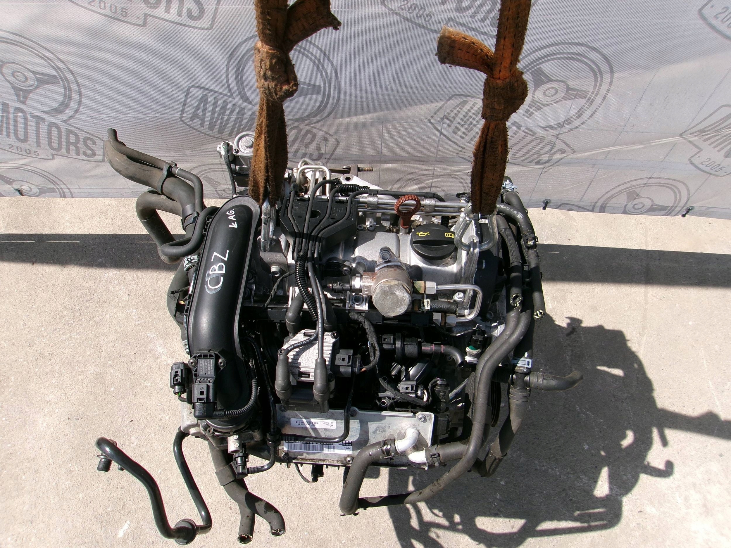 Moteur CBZA — vue 1