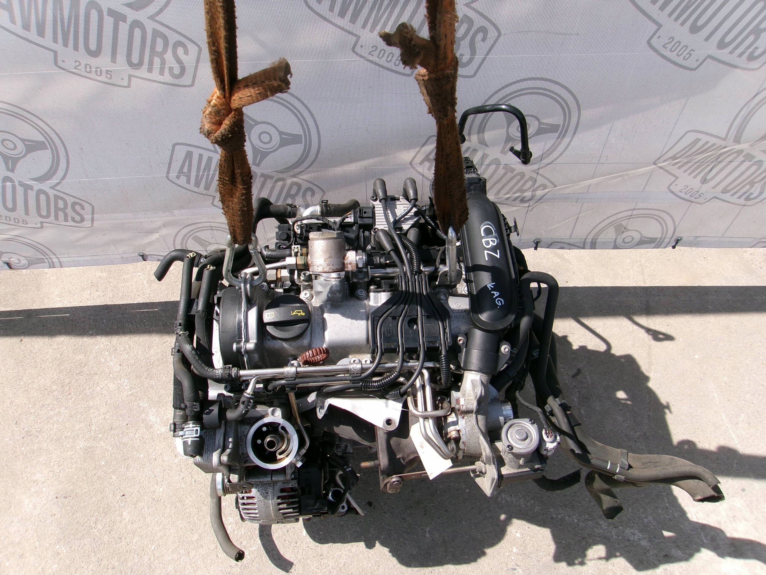Moteur CBZA — vue 2